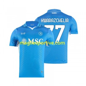 Completo Calcio Napoli Khvicha Kvaratskhelia 77 Divisa Prima 2024-2025